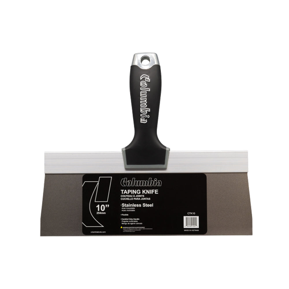 10in COMFORT GRIP TAPING KNIFE (stainless steel)