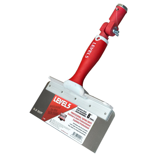 Offset taping Knife Stiff Stainless 8in 200mm Level5 Tool