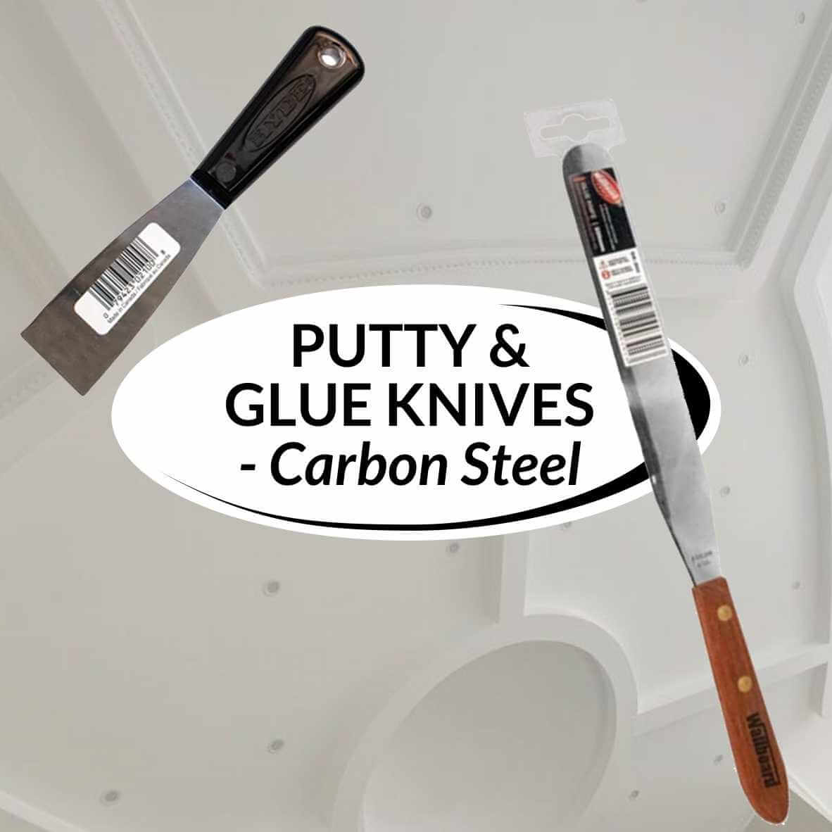 Putty and Glue Knives Carbon Steel — Pro Plaster Products