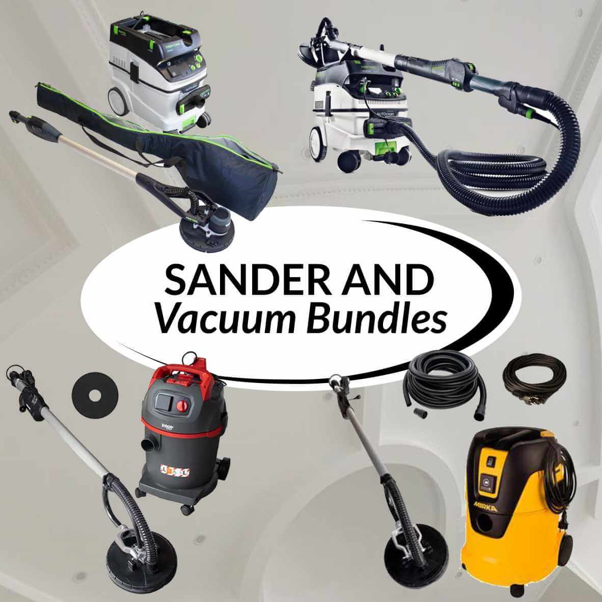 Sander and Vacuum Bundles