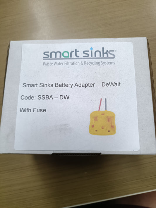 DeWalt battery adaptor for Smart Sink 240L