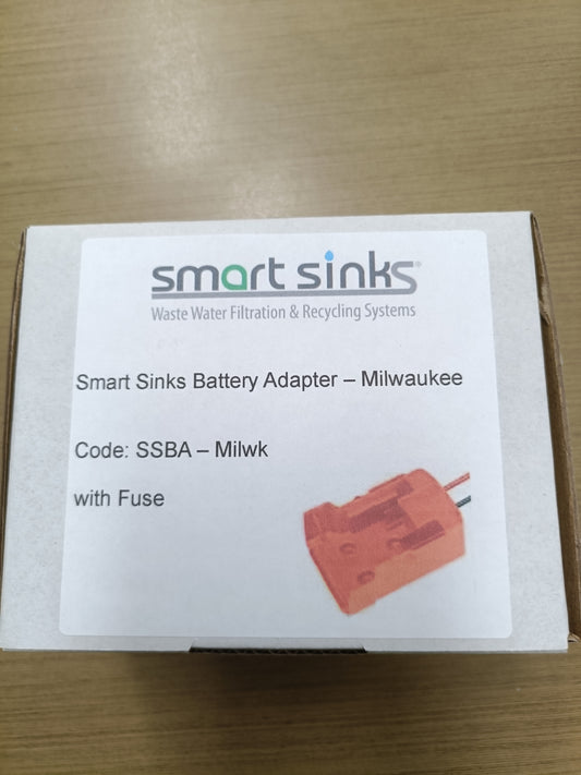 Milwaukee battery adaptor for Smart Sink 240L