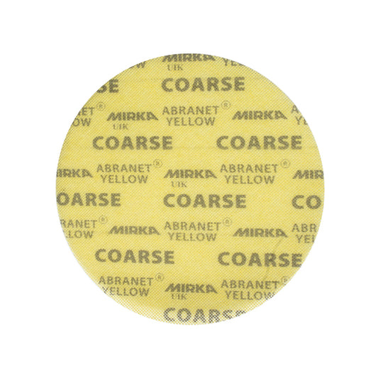 ABRANET YELLOW 225mm Coarse, 20/Pack