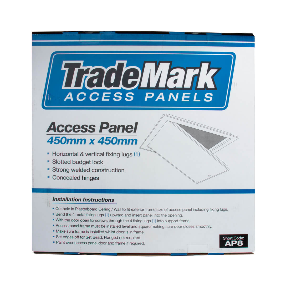 Access Panel 450x450 Flanged