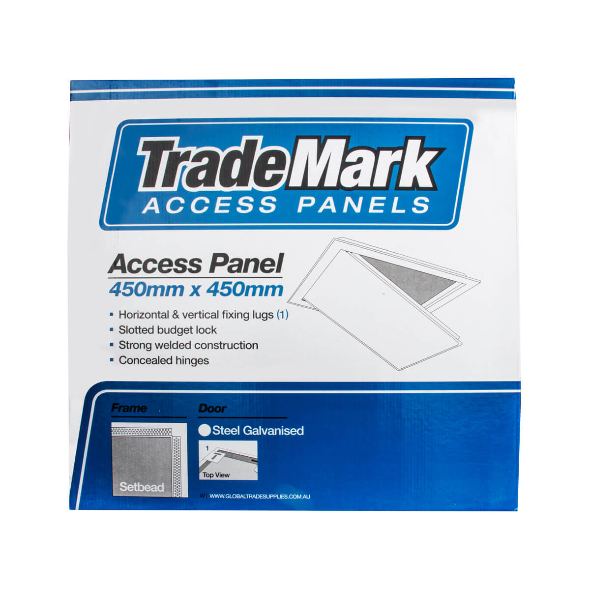Access Panel 450x450 Set Bead