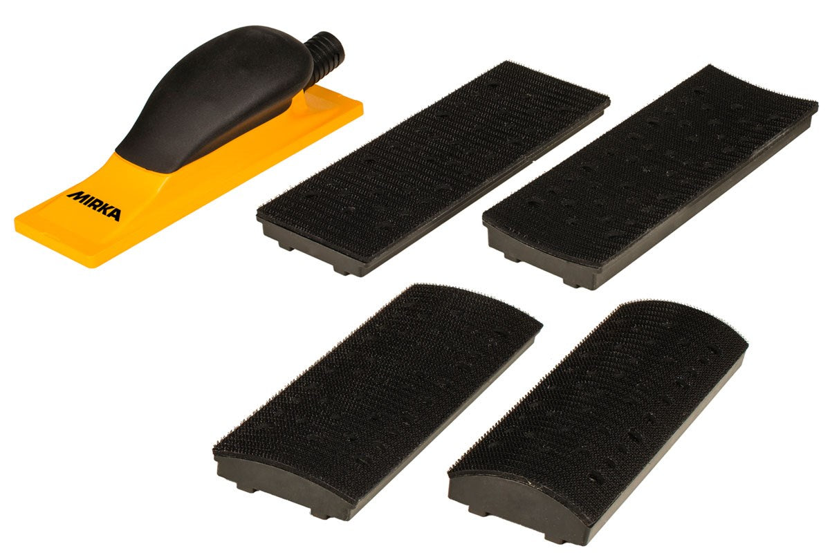 Sanding Block Kit 70x198mm Grip 40H Mirka