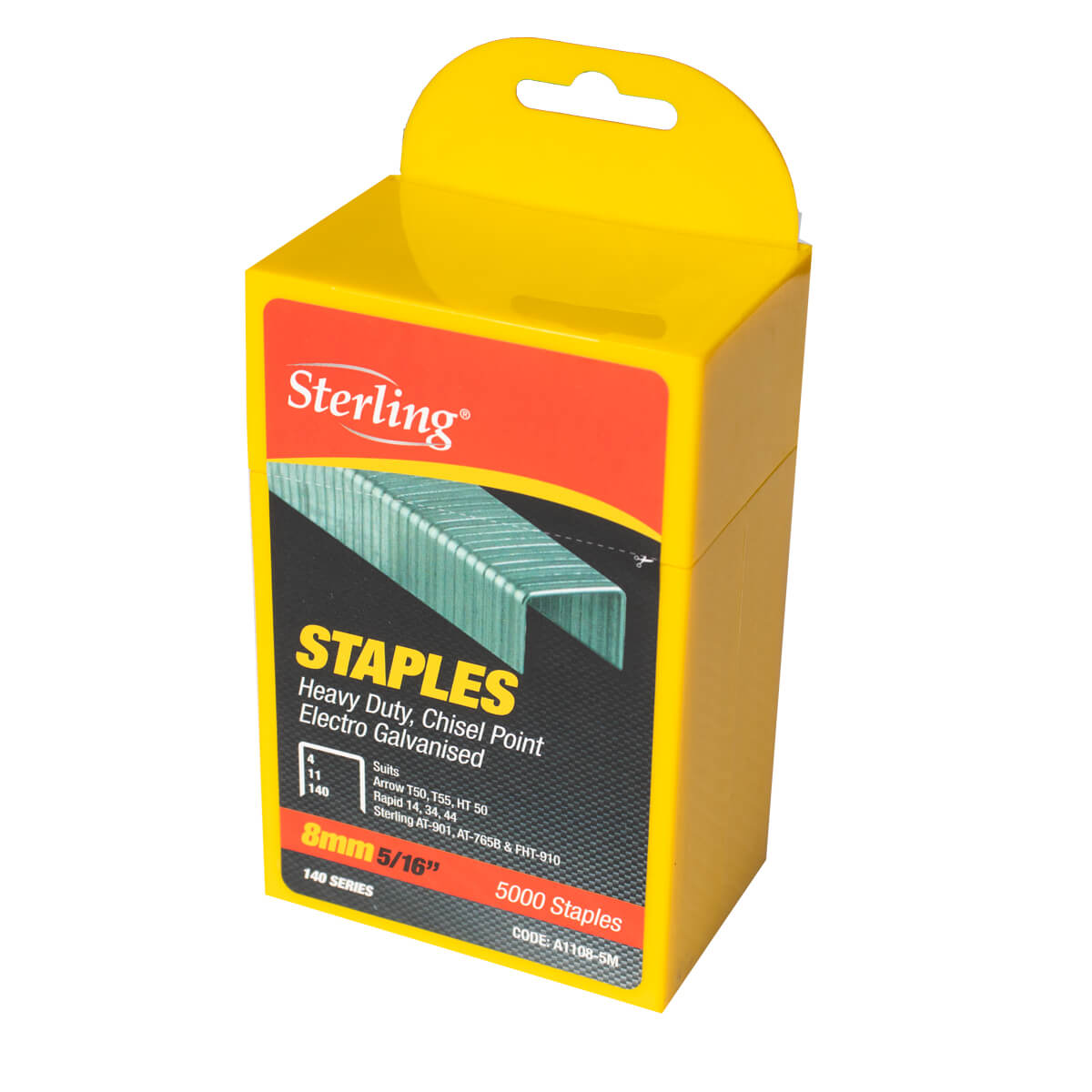 Staples 8mm Sterling 5000 — Pro Plaster Products