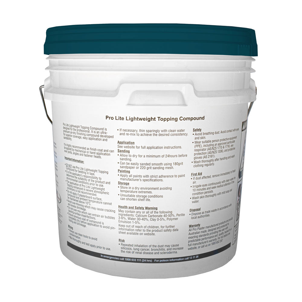 ProLite Topping Compound Pail 15Ltr(18 kg) (Blue Lid) Tint