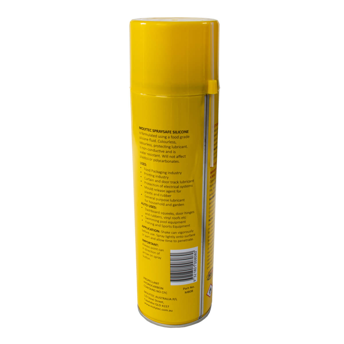 Spray Silicone 250g Molytec — Pro Plaster Products